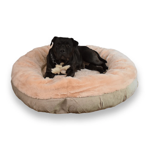 Faux Fur Orthopedic Dog Bed